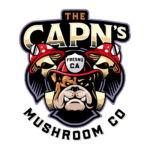 The CAPNs Mushroom Company Logo