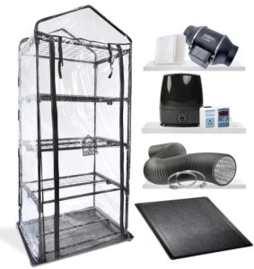 Indoor Mushroom Cultivation Components.